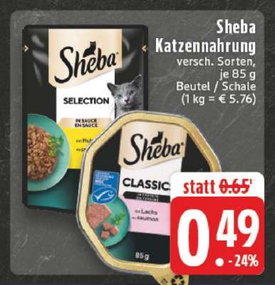 SHEBA Katzennahrung
