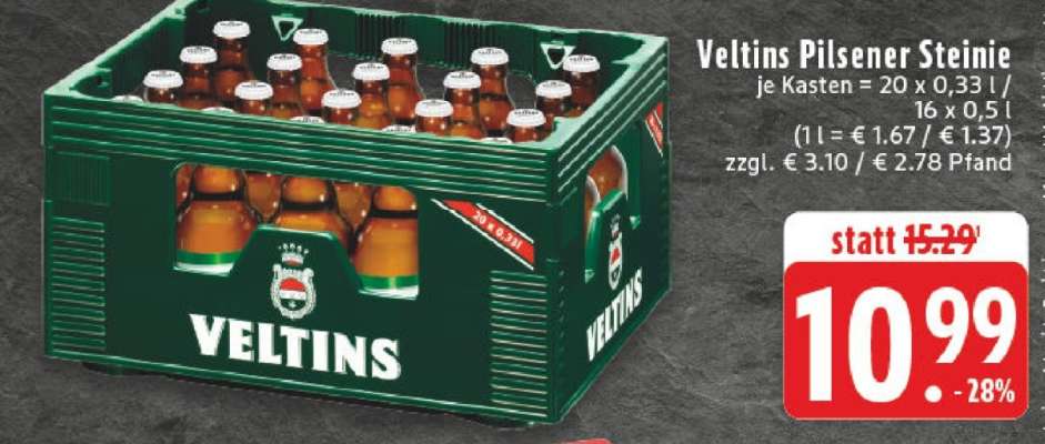 Veltins Pilsener Steinie