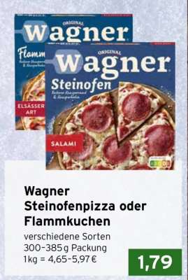 Wagner Steinofenpizza oder Flammkuchen