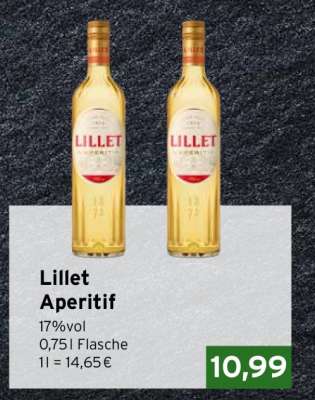 LILLET Aperitif