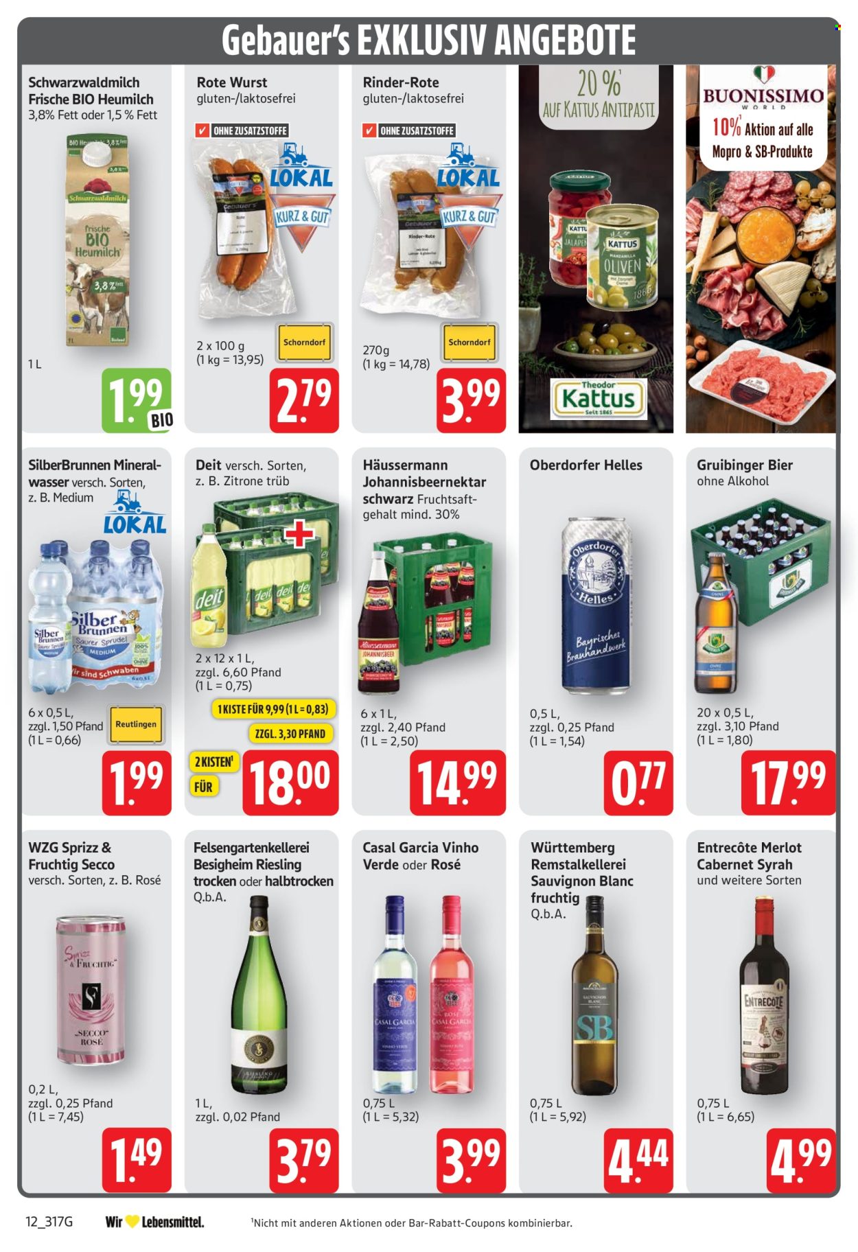 E center Prospekte  - 20.7.2026 - 25.7.2026. Seite 12