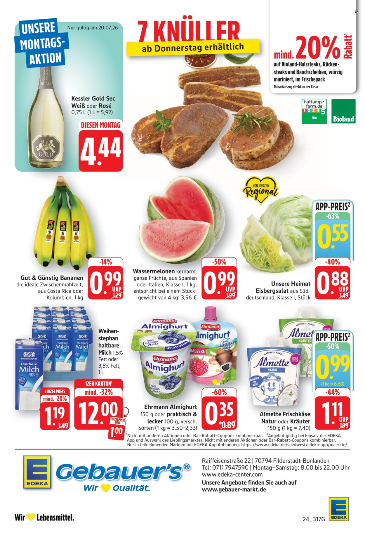E center Prospekte  - 20.7.2026 - 25.7.2026. Seite 24