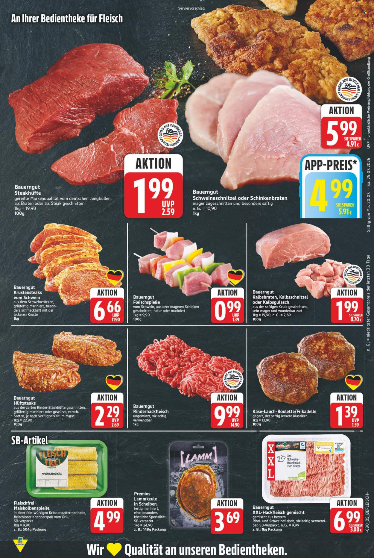 E center Prospekte  - 20.7.2026 - 25.7.2026. Seite 6