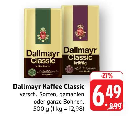 Dallmayr Kaffee Classic