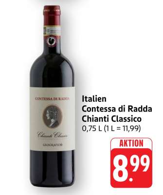 Italien Contessa di Radda Chianti Classico