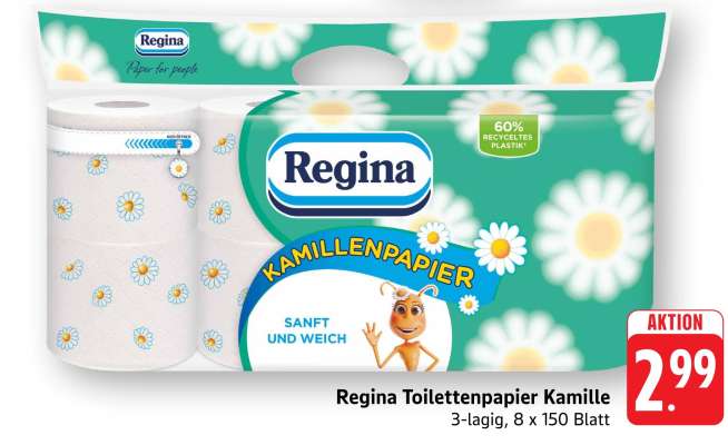 Regina Toilettenpapier Kamille