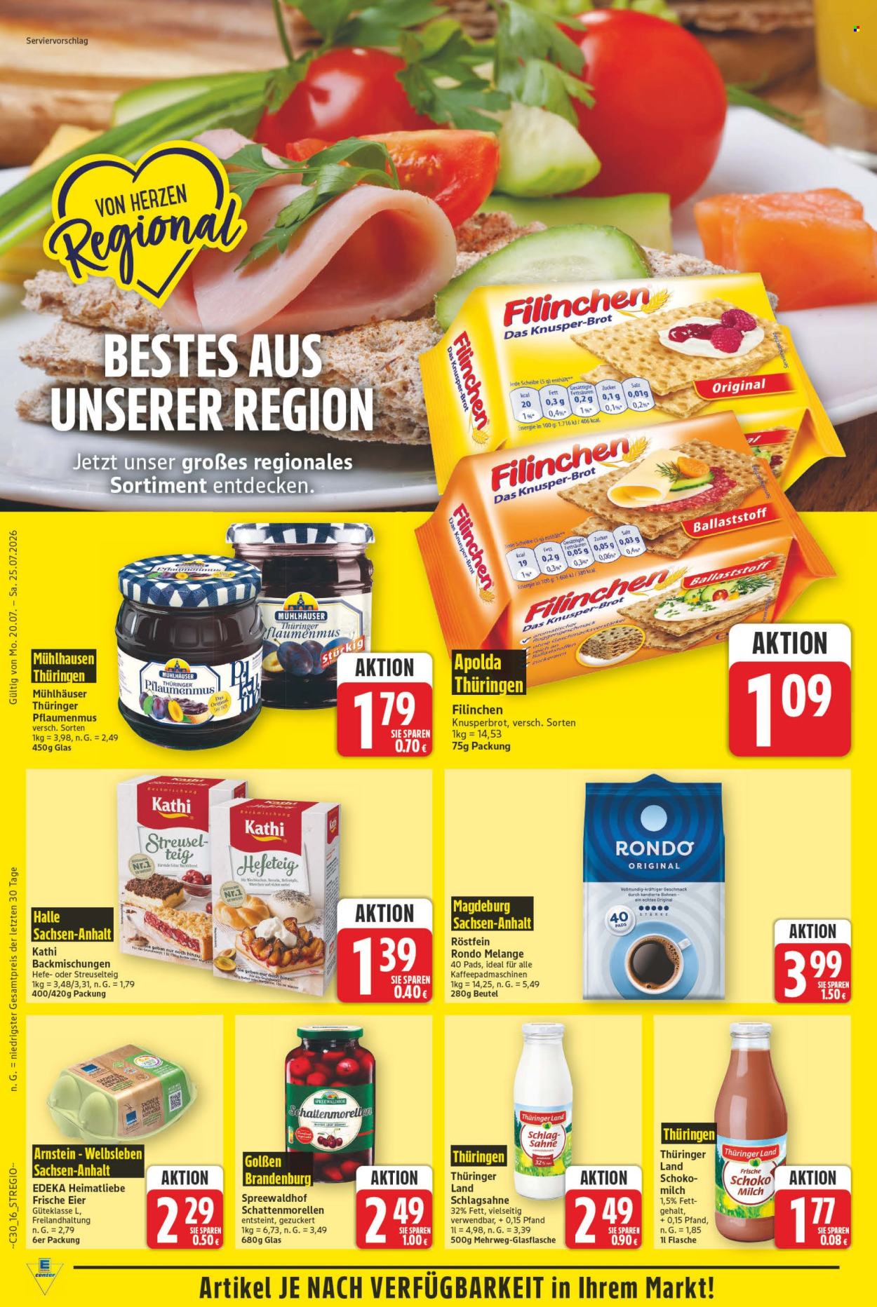 E center Prospekte  - 20.7.2026 - 25.7.2026. Seite 16