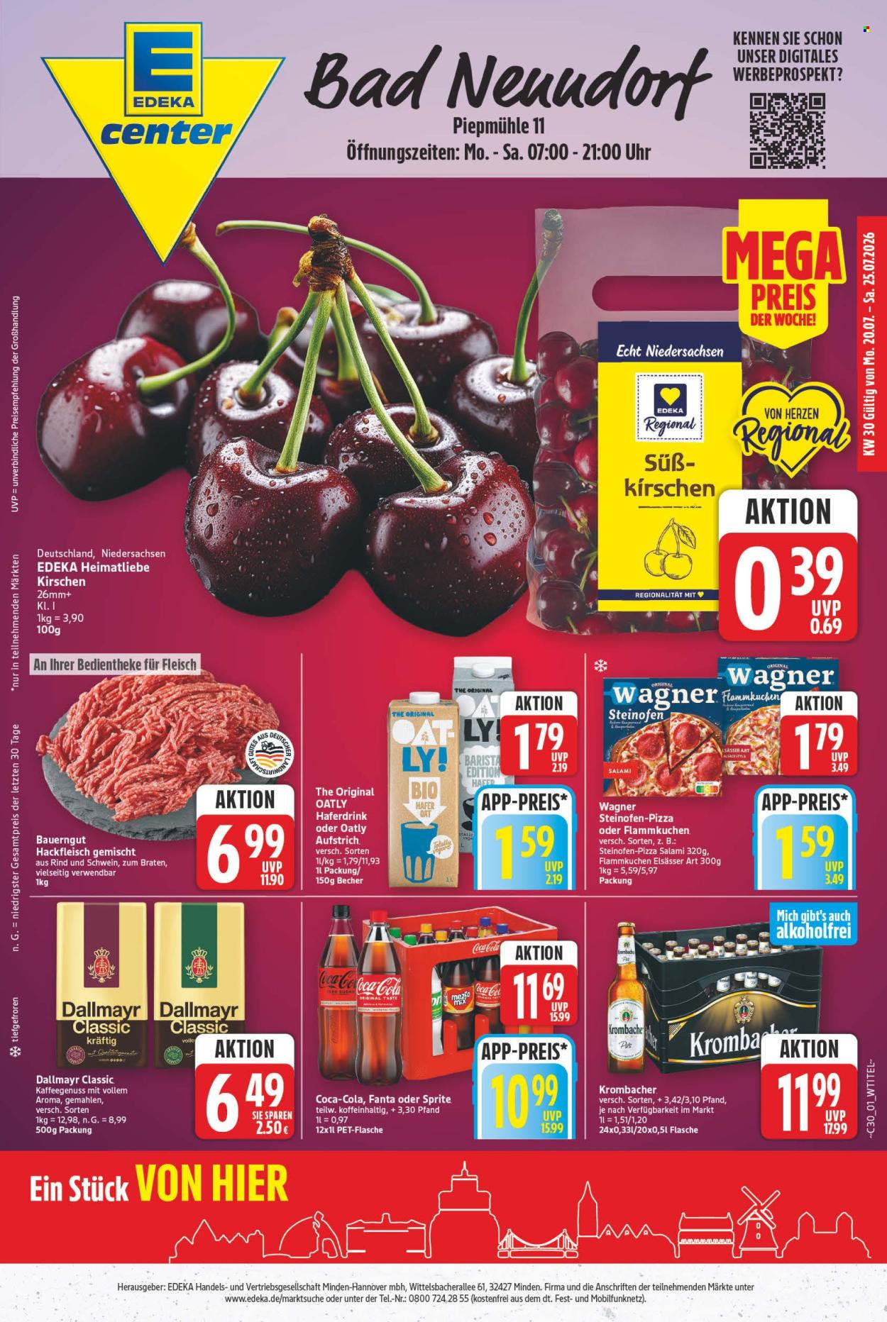 E center Prospekte  - 20.7.2026 - 25.7.2026. Seite 1