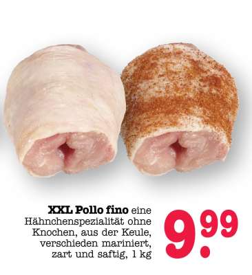 XXL Pollo fino