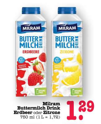 Milram Buttermilch Drink