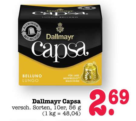 Dallmayr capsa