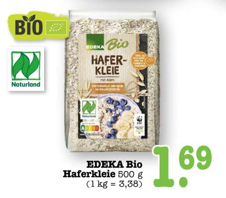 EDEKA Bio Haferkleie