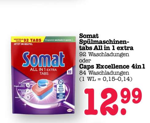Somat Spülmaschinentabs All in 1 extra