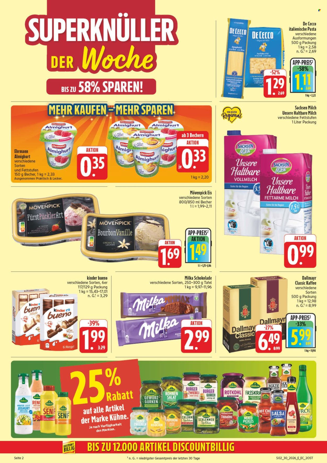 E center Prospekte  - 20.7.2026 - 25.7.2026. Seite 2