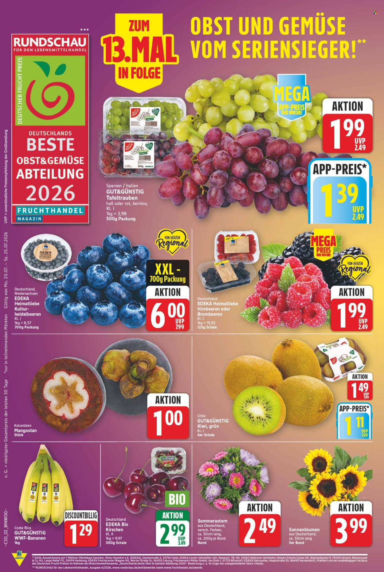 E center Prospekte  - 20.7.2026 - 25.7.2026. Seite 2