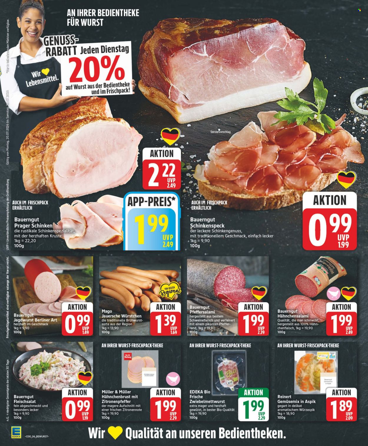 E center Prospekte  - 20.7.2026 - 25.7.2026. Seite 6