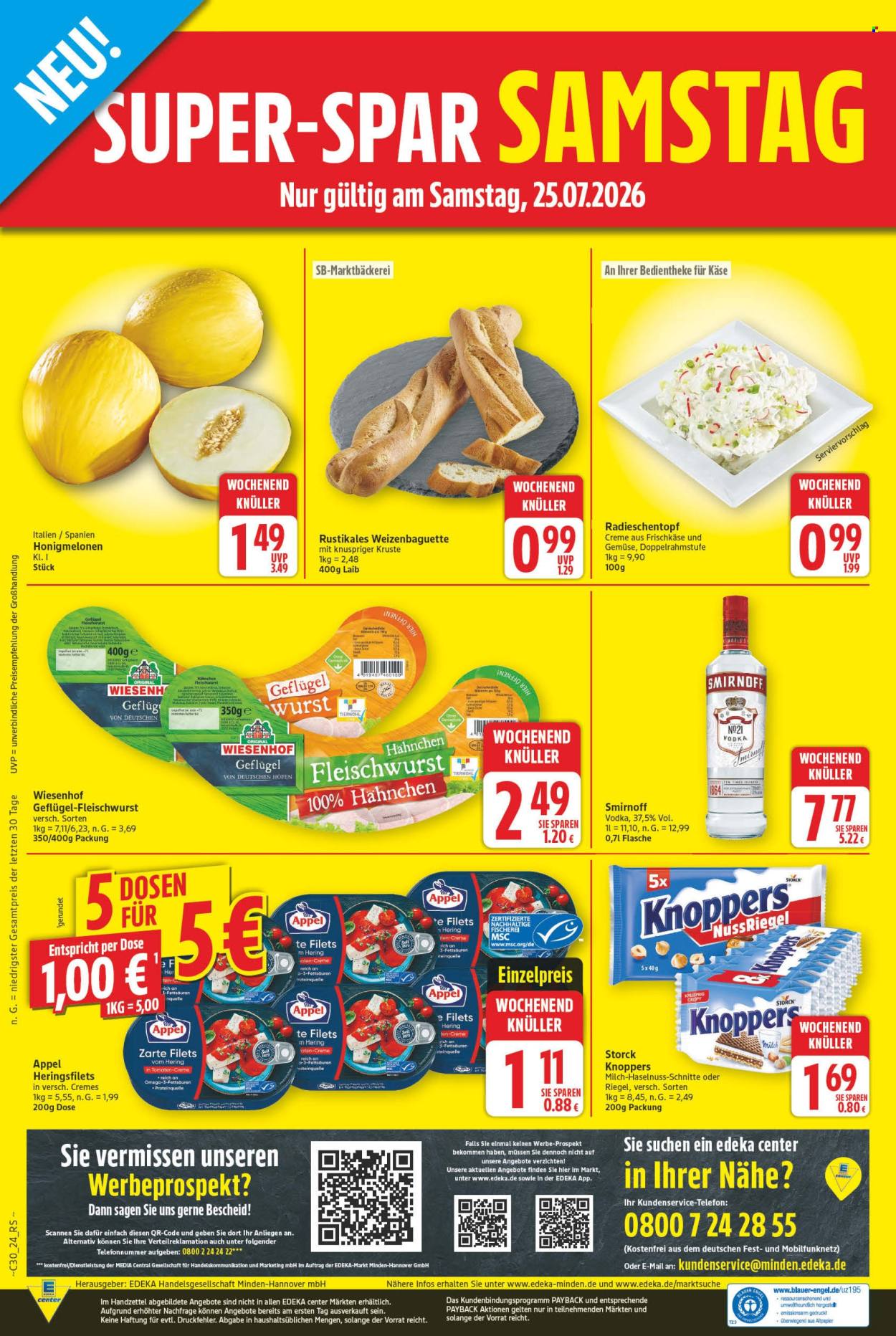 E center Prospekte  - 20.7.2026 - 25.7.2026. Seite 24