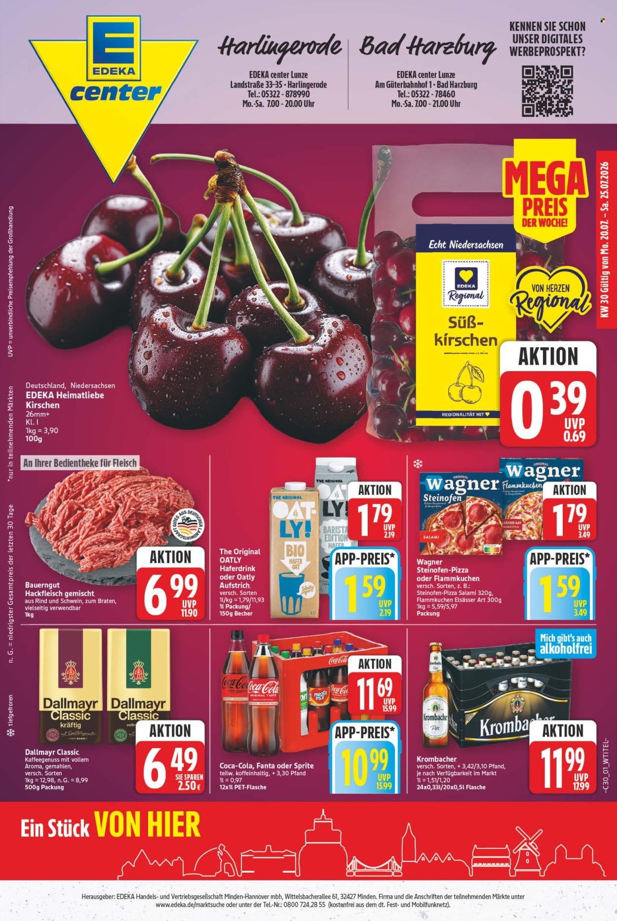 E center Prospekte  - 20.7.2026 - 25.7.2026. Seite 1