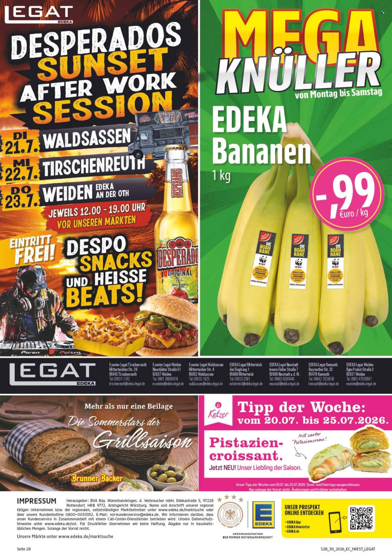 E center Prospekte  - 20.7.2026 - 25.7.2026. Seite 2