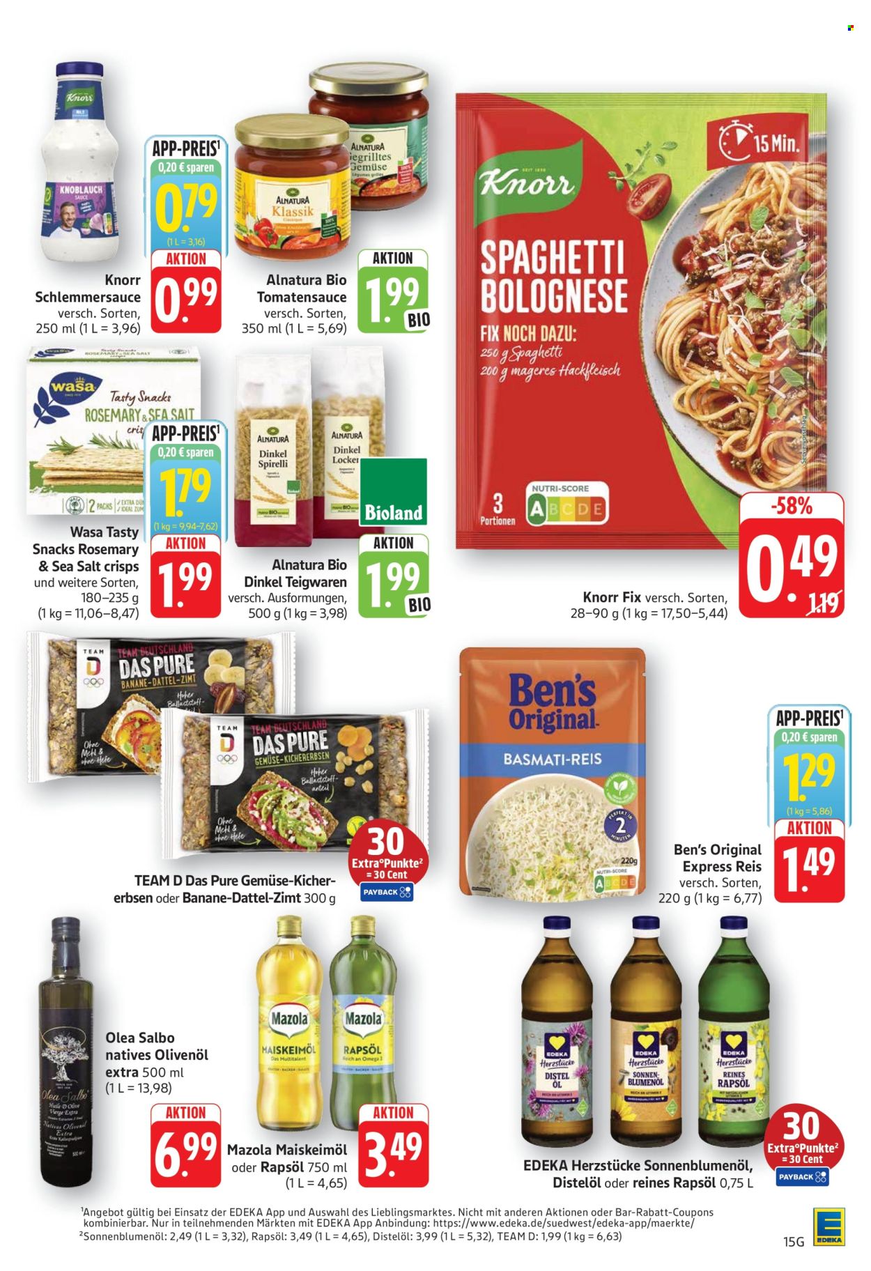 E center Prospekte  - 20.7.2026 - 25.7.2026. Seite 15