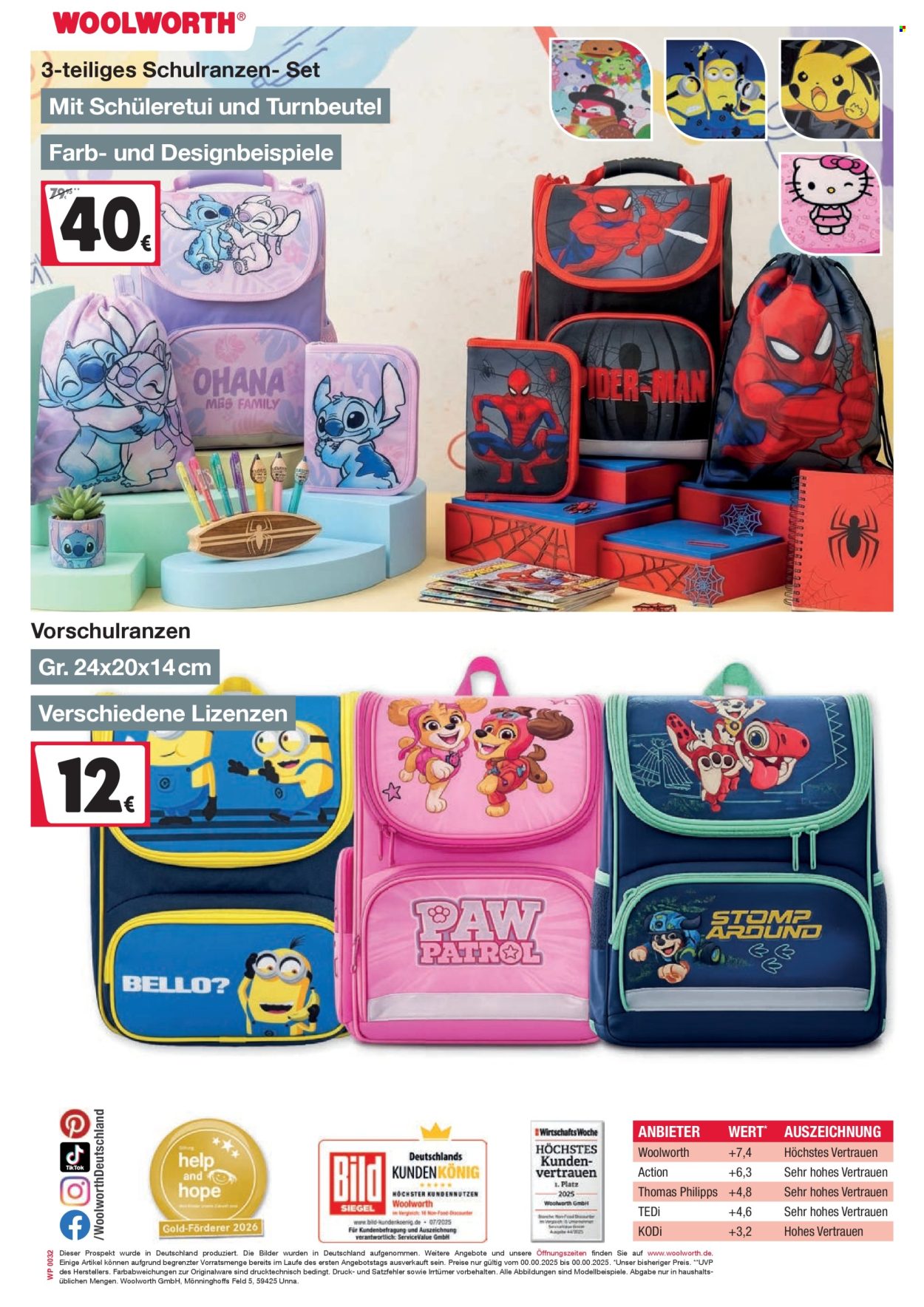Woolworth Prospekte . Seite 50