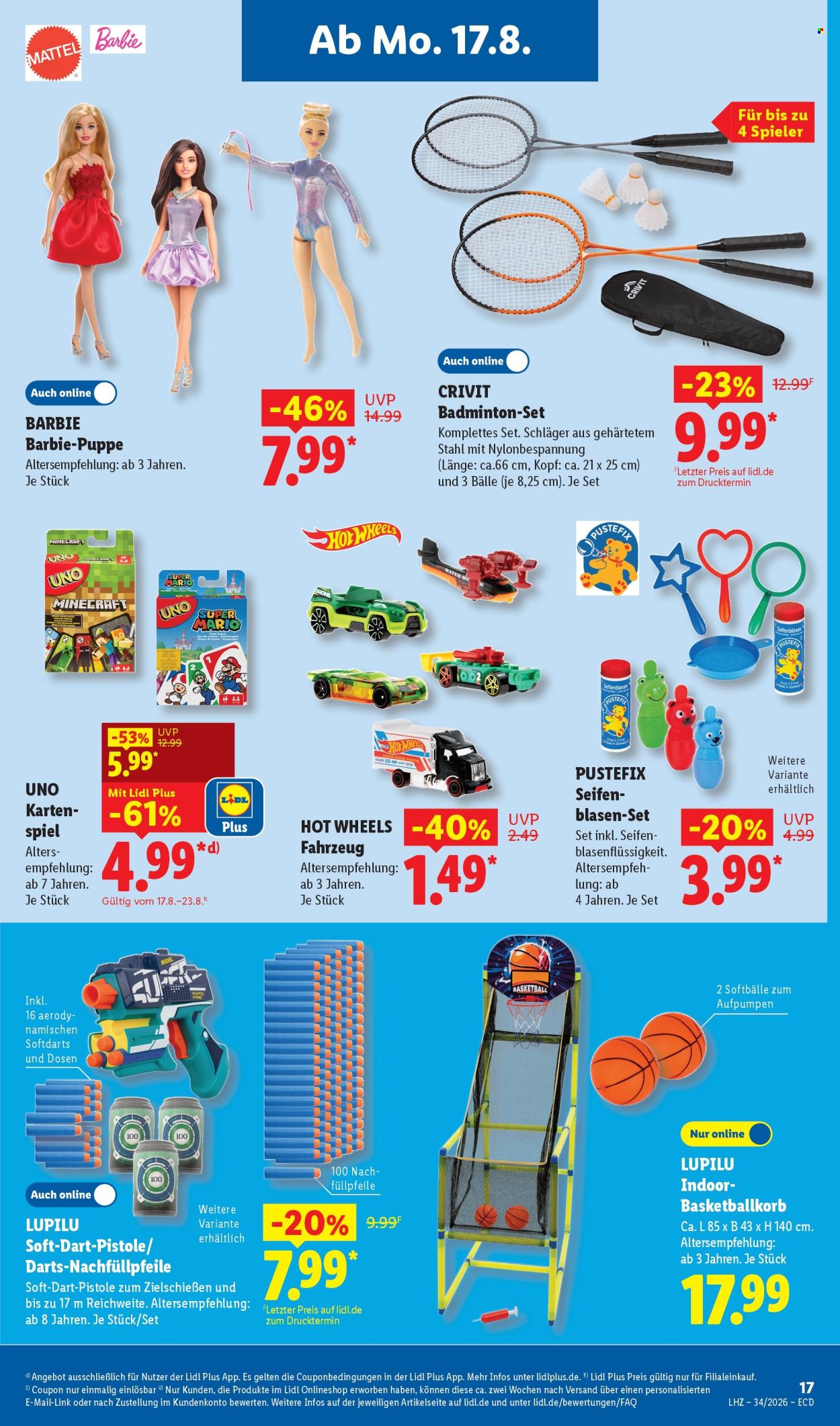 Lidl Prospekte  - 17.8.2026 - 22.8.2026. Seite 13