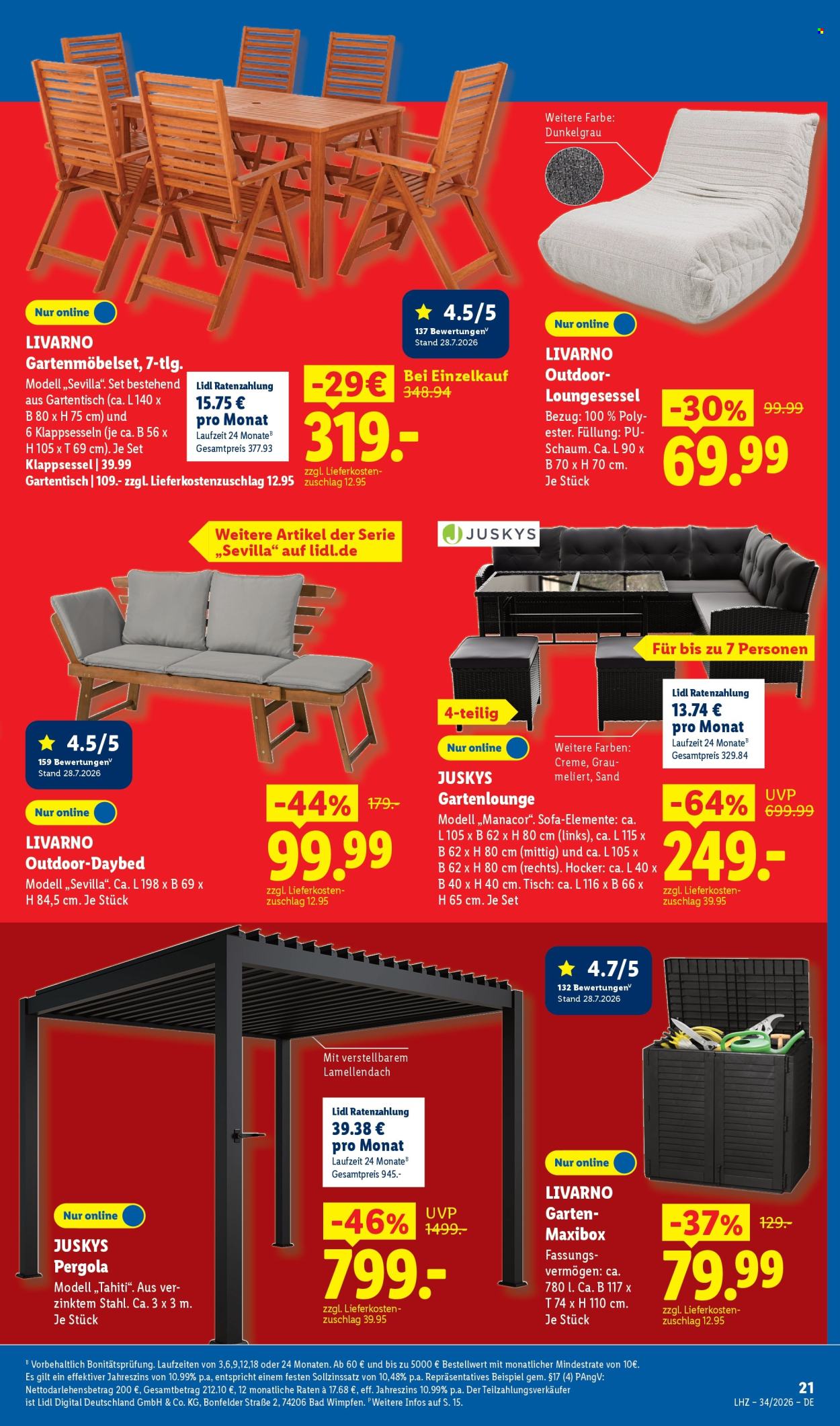 Lidl Prospekte  - 17.8.2026 - 22.8.2026. Seite 19