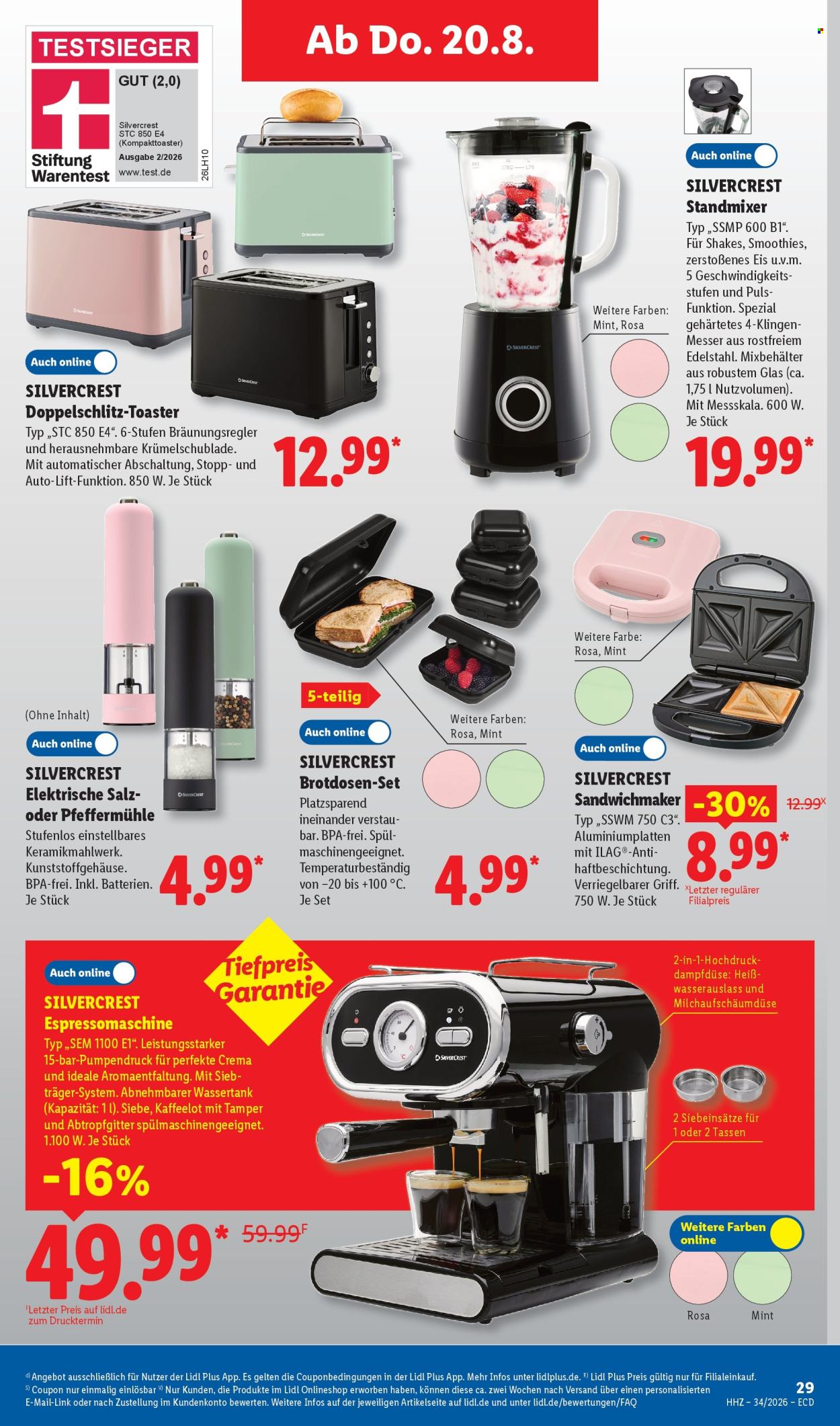 Lidl Prospekte  - 17.8.2026 - 22.8.2026. Seite 27