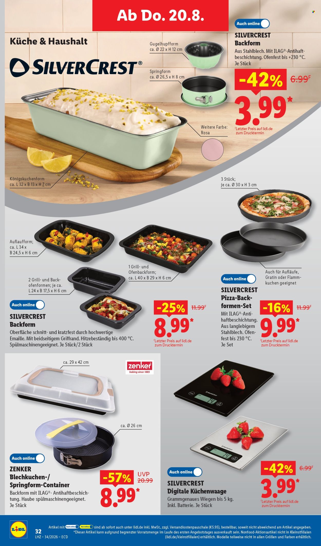 Lidl Prospekte  - 17.8.2026 - 22.8.2026. Seite 30