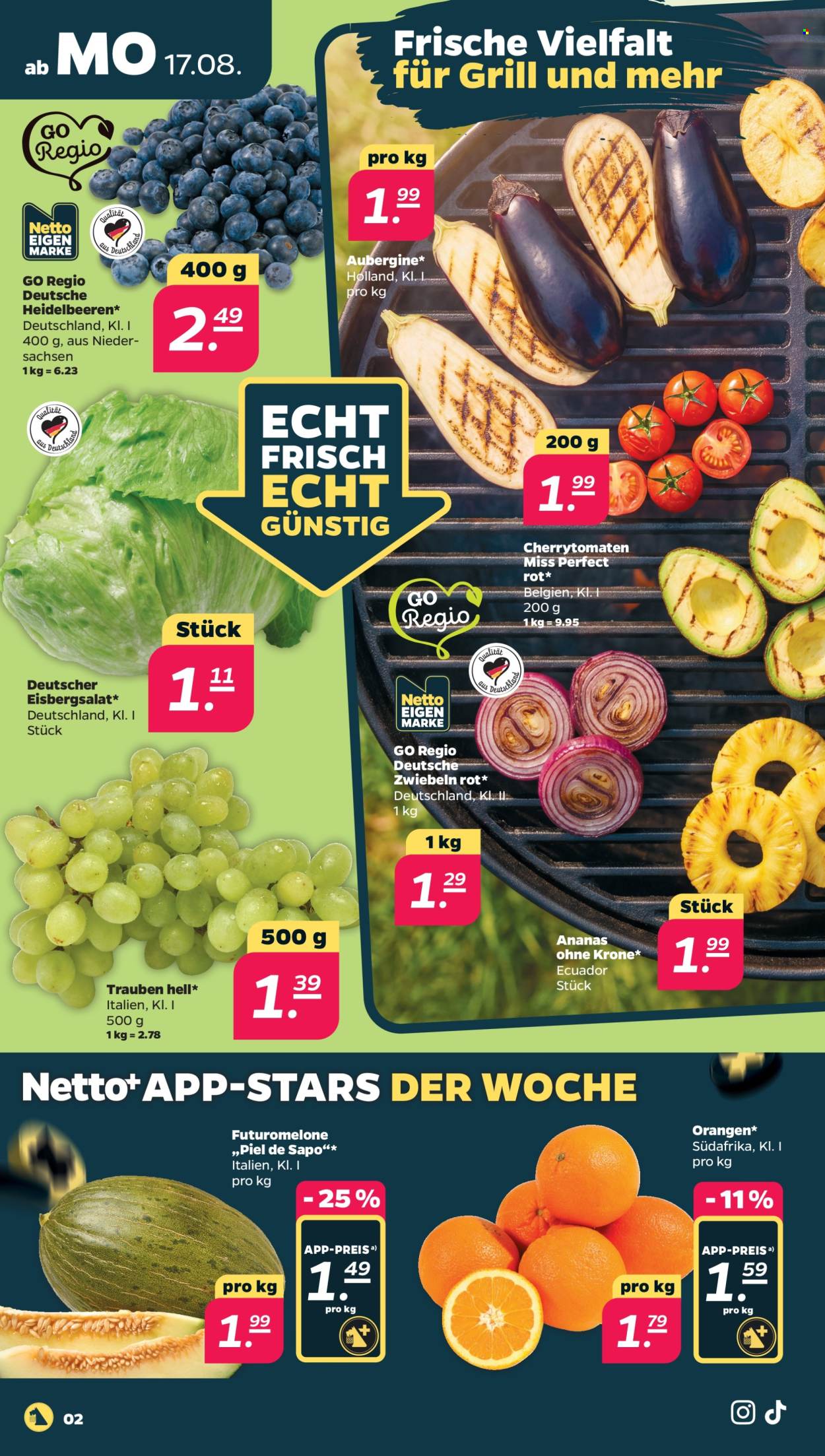 Netto Prospekte  - 17.8.2026 - 22.8.2026. Seite 2