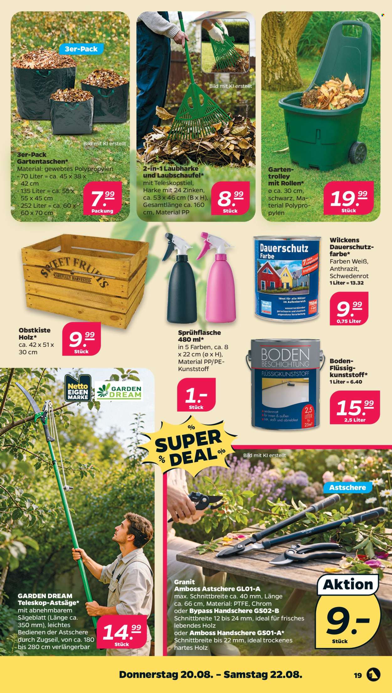 Netto Prospekte  - 17.8.2026 - 22.8.2026. Seite 21