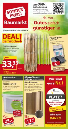 Sonderpreis-Baumarkt