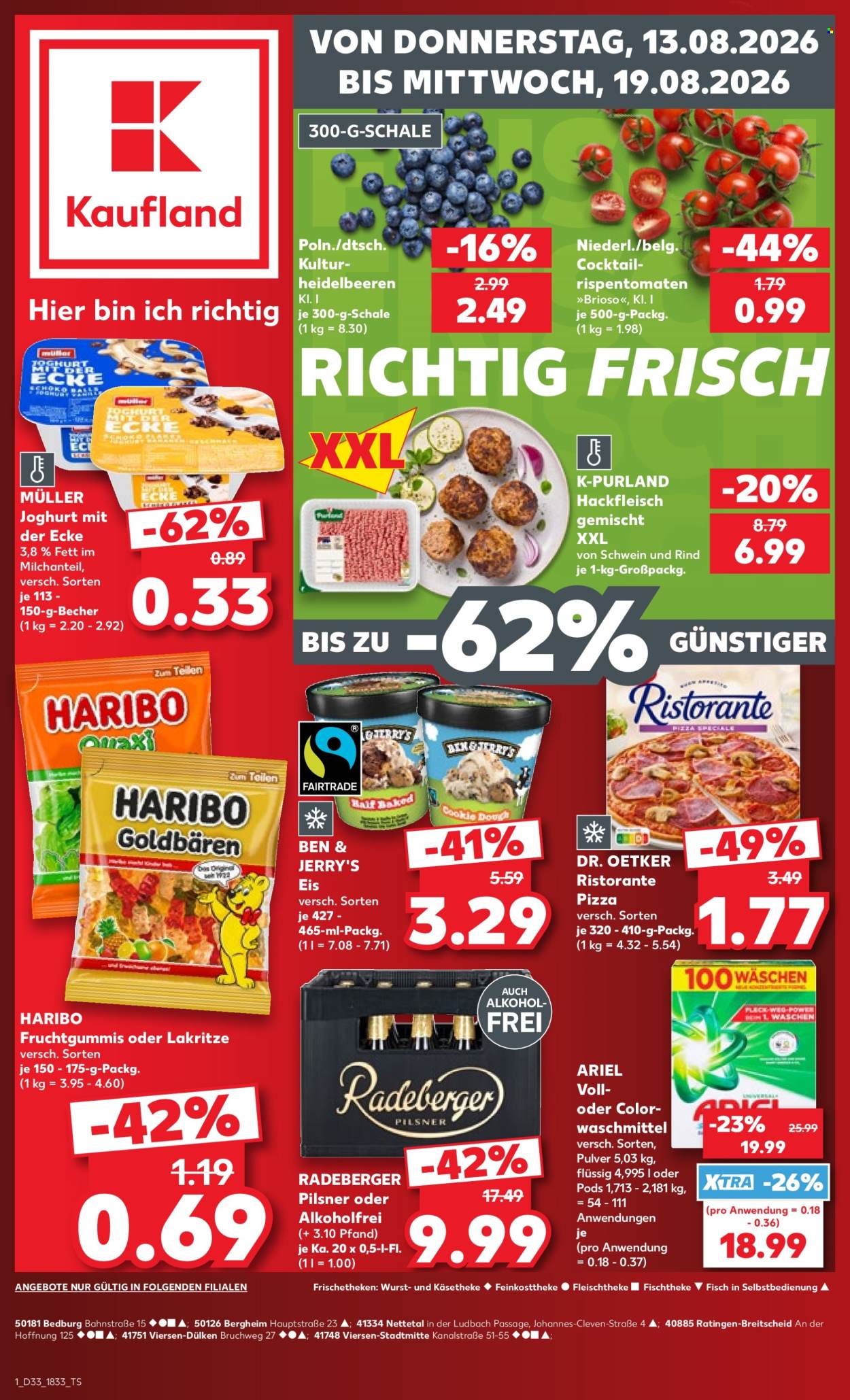 Kaufland Prospekte  - 13.8.2026 - 19.8.2026. Seite 1