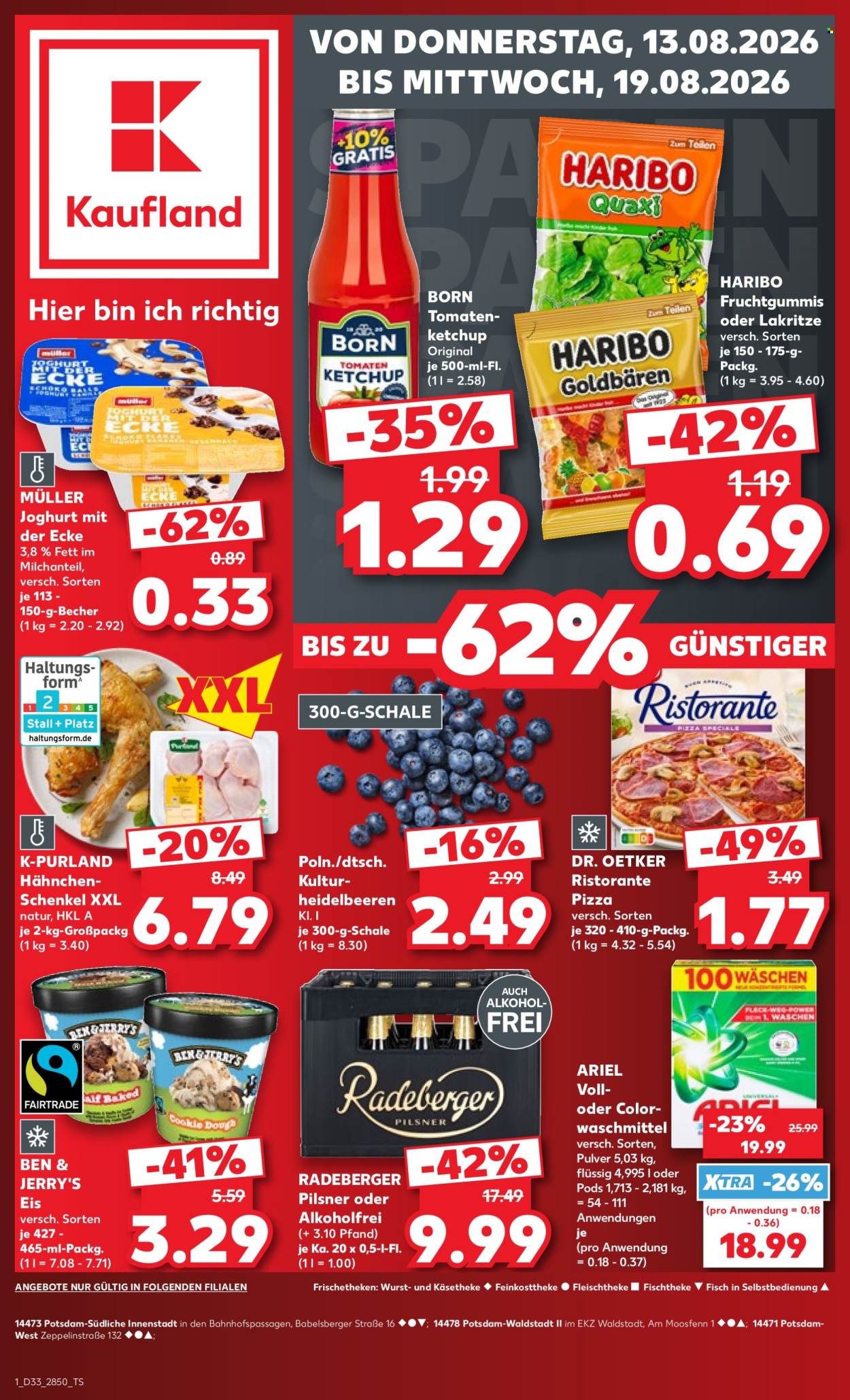 Kaufland Prospekte  - 13.8.2026 - 19.8.2026. Seite 1