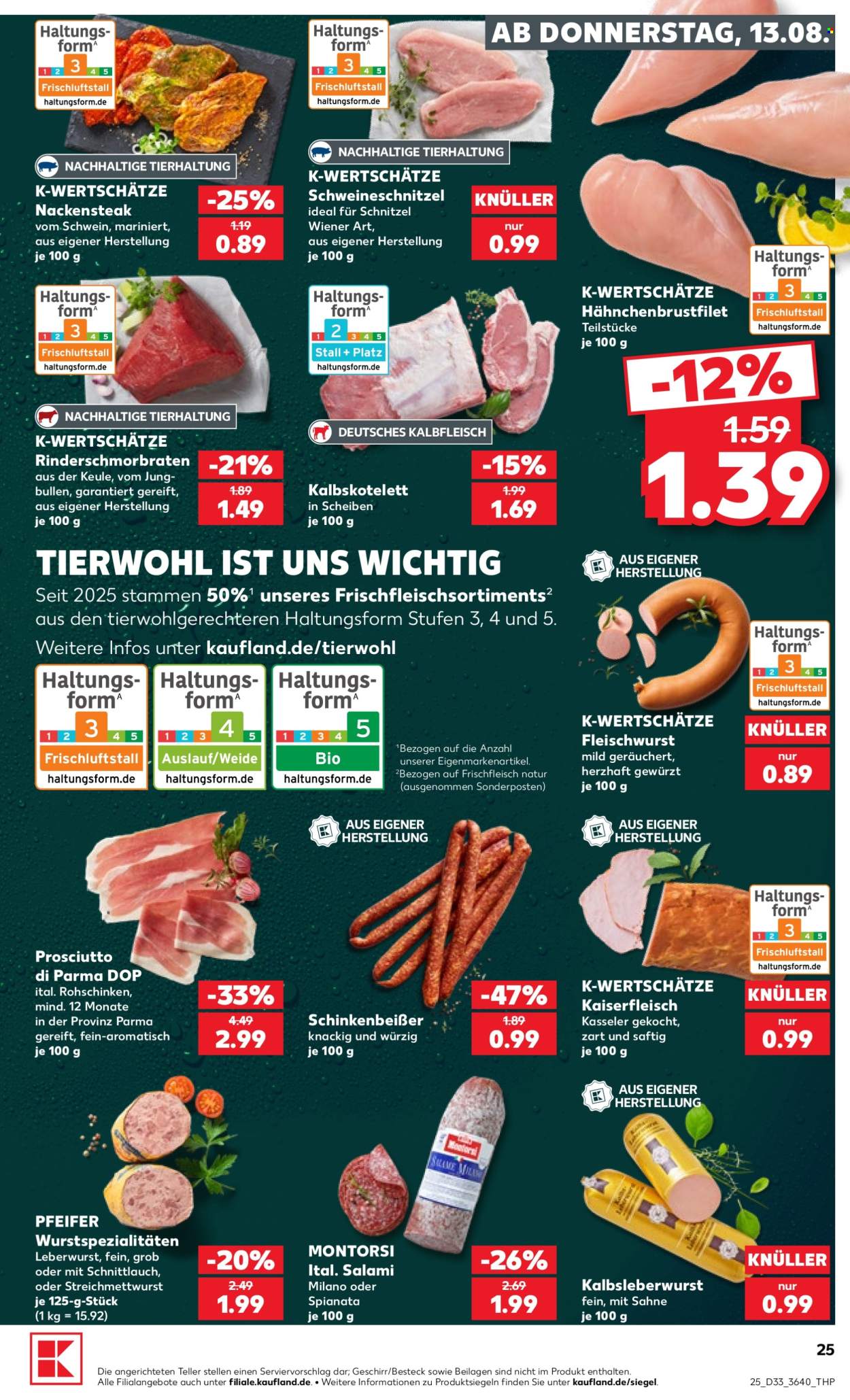 Kaufland Prospekte  - 13.8.2026 - 19.8.2026. Seite 25
