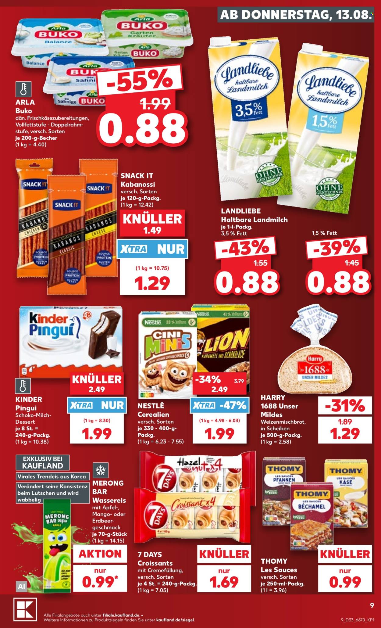 Kaufland Prospekte  - 13.8.2026 - 19.8.2026. Seite 9