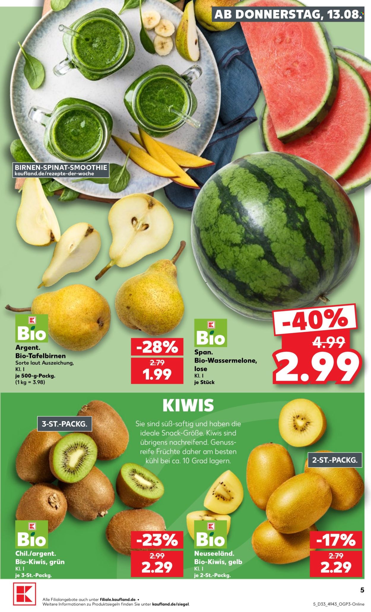 Kaufland Prospekte  - 13.8.2026 - 19.8.2026. Seite 5