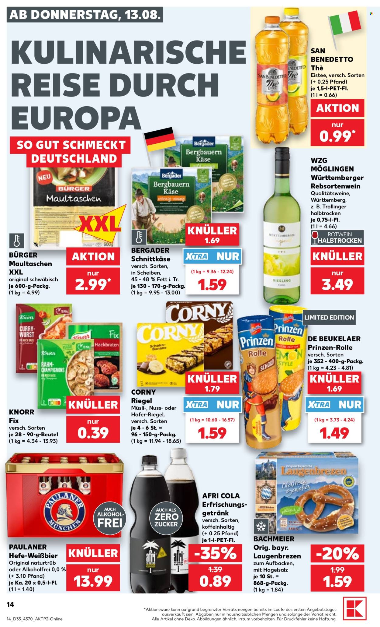 Kaufland Prospekte  - 13.8.2026 - 19.8.2026. Seite 14