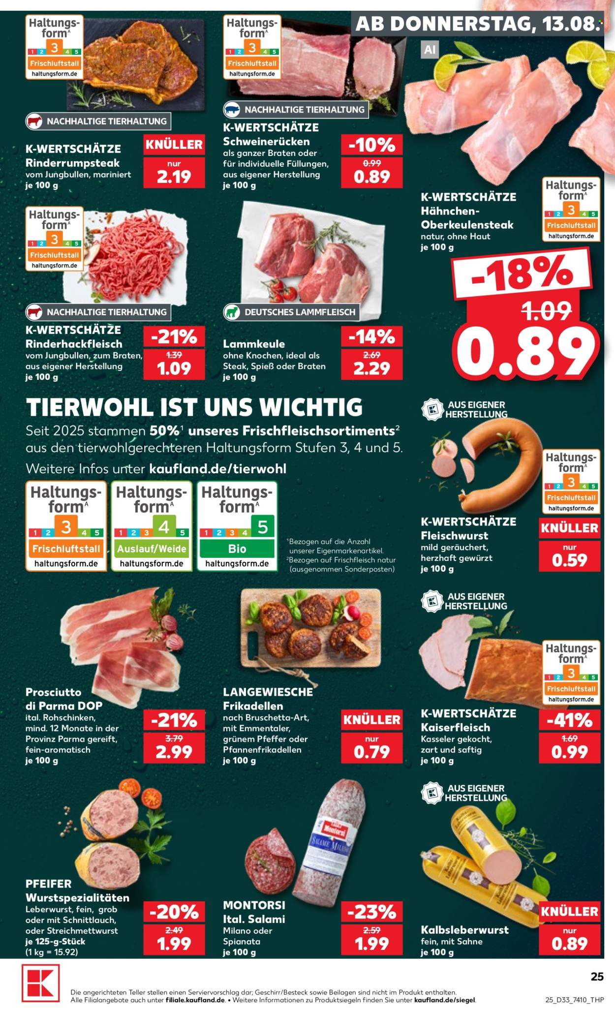 Kaufland Prospekte  - 13.8.2026 - 19.8.2026. Seite 25