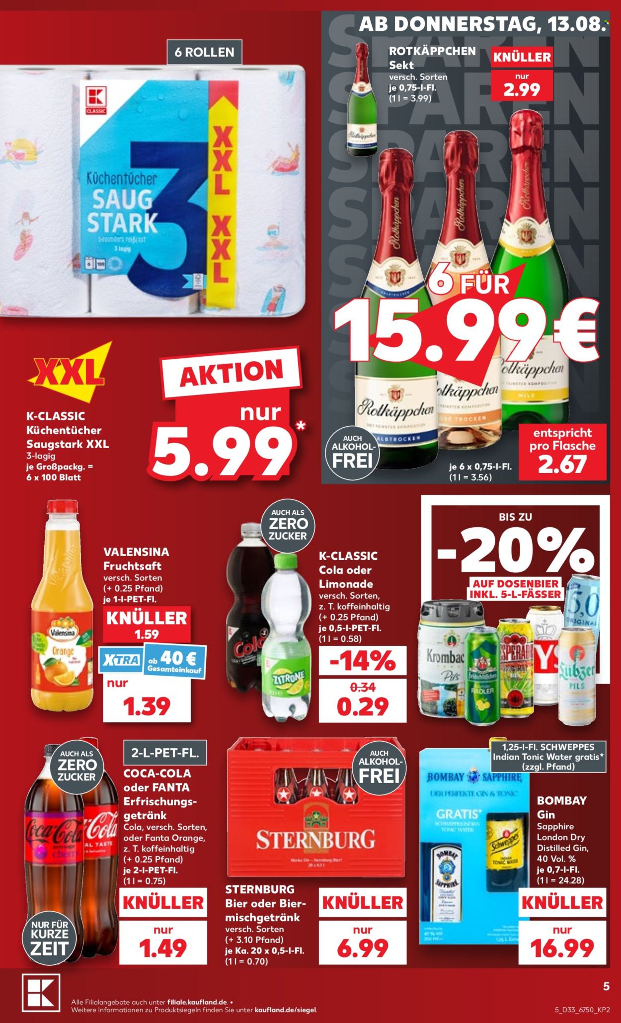 Kaufland Prospekte  - 13.8.2026 - 19.8.2026. Seite 5