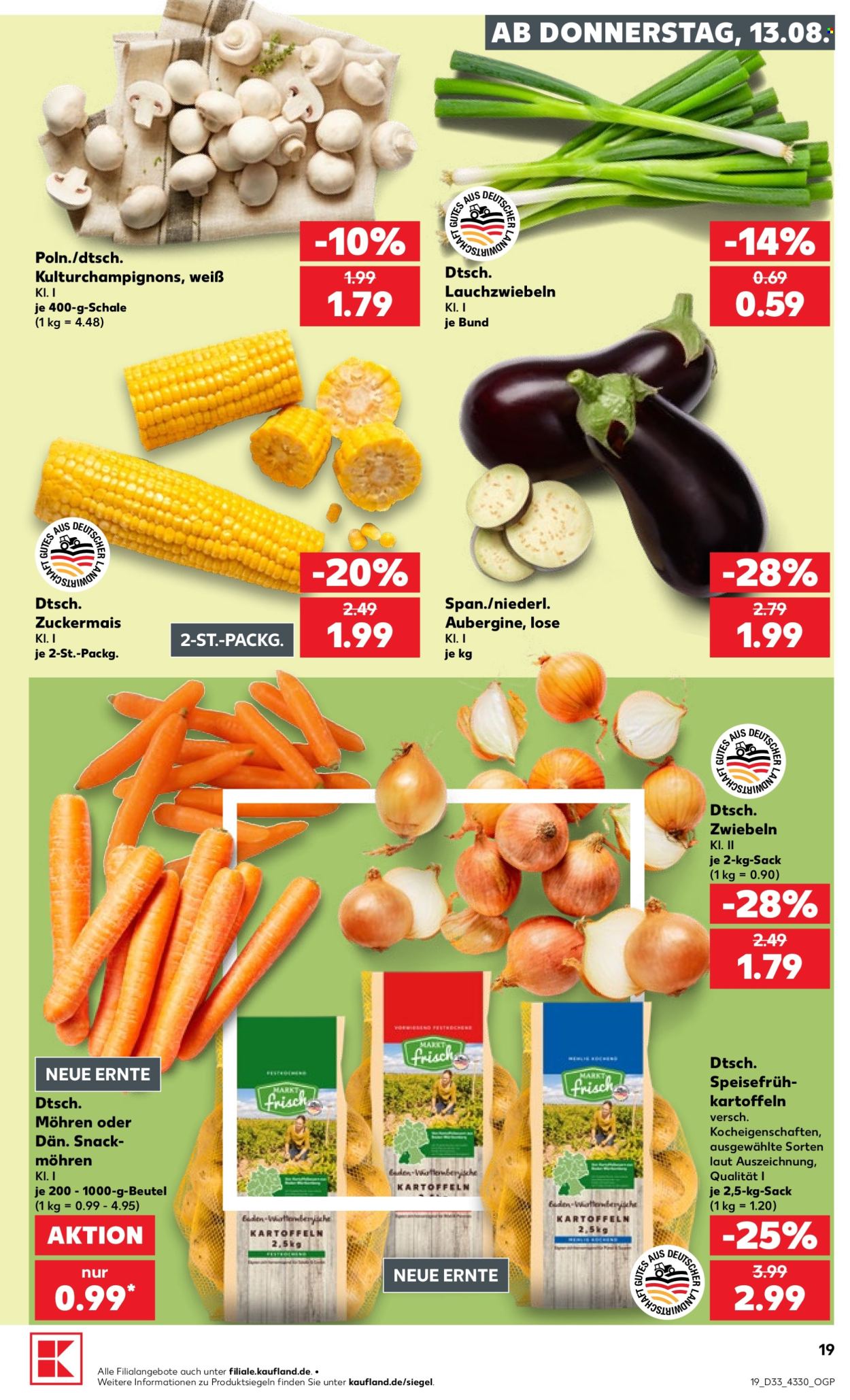 Kaufland Prospekte  - 13.8.2026 - 19.8.2026. Seite 19