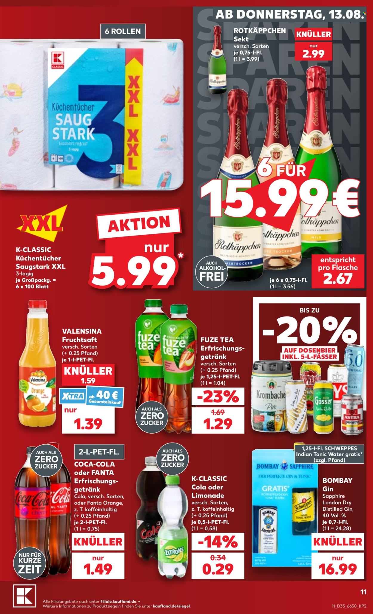Kaufland Prospekte  - 13.8.2026 - 19.8.2026. Seite 11