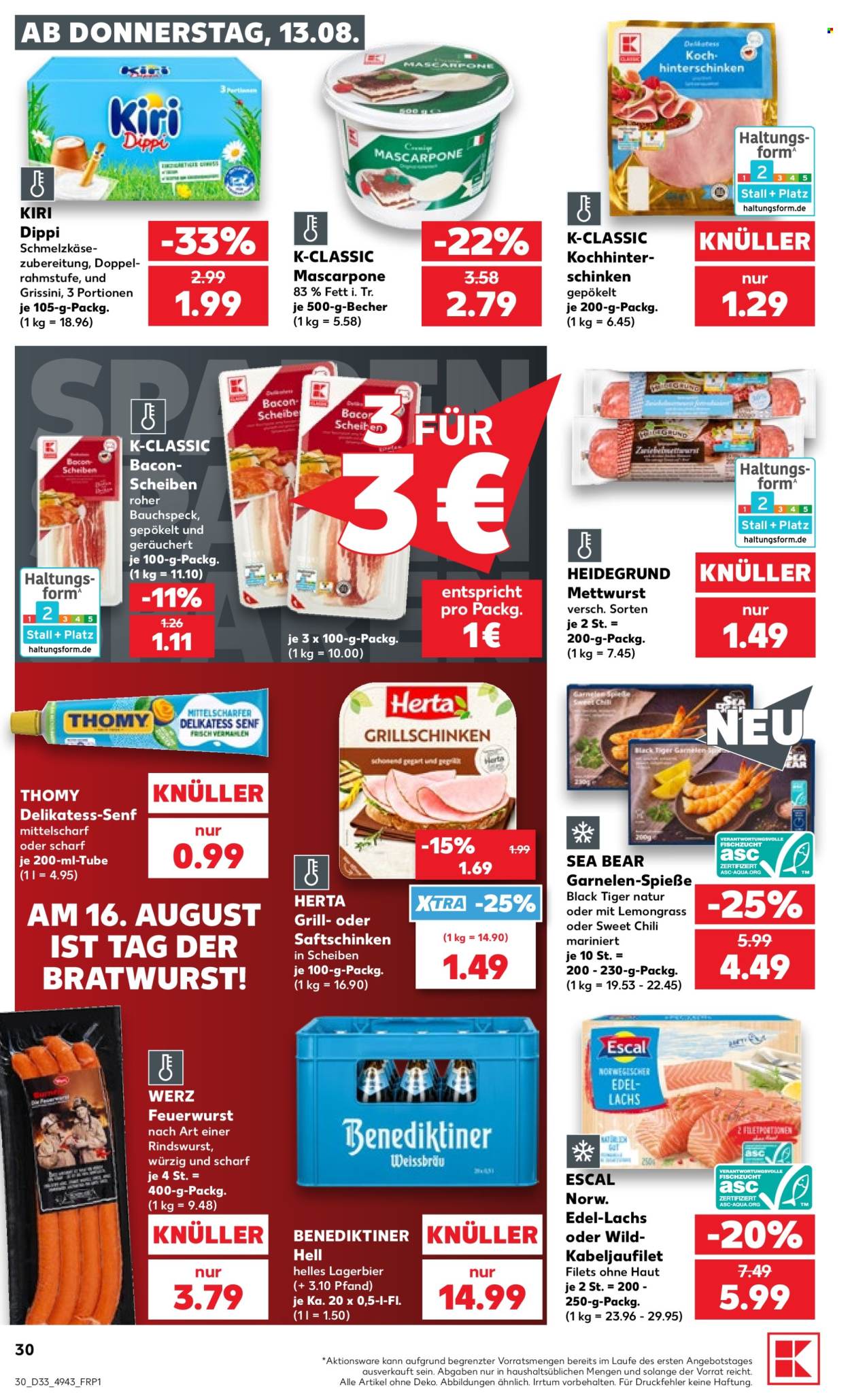 Kaufland Prospekte  - 13.8.2026 - 19.8.2026. Seite 30