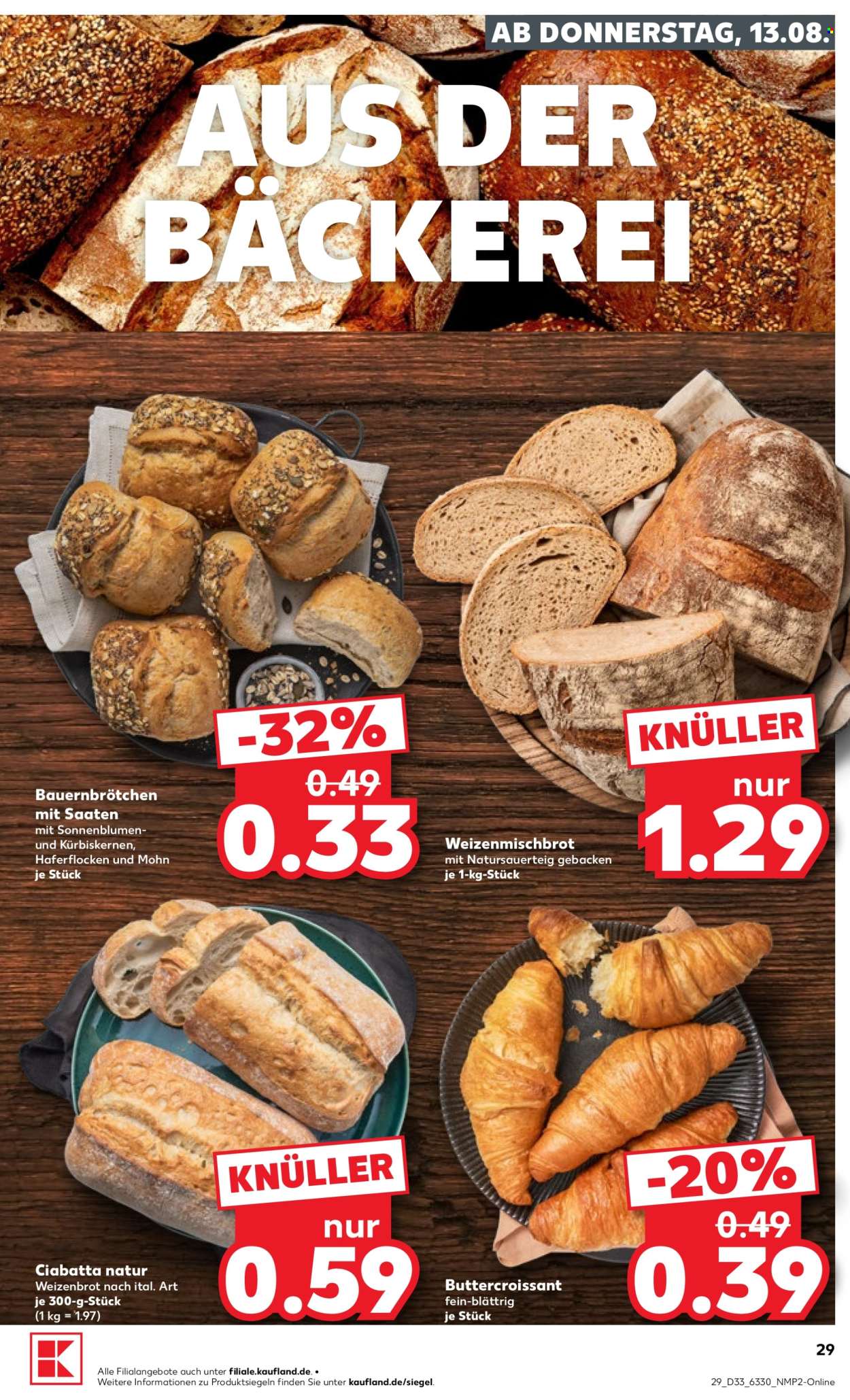 Kaufland Prospekte  - 13.8.2026 - 19.8.2026. Seite 29