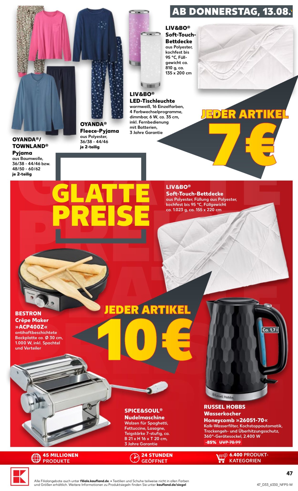 Kaufland Prospekte  - 13.8.2026 - 19.8.2026. Seite 47