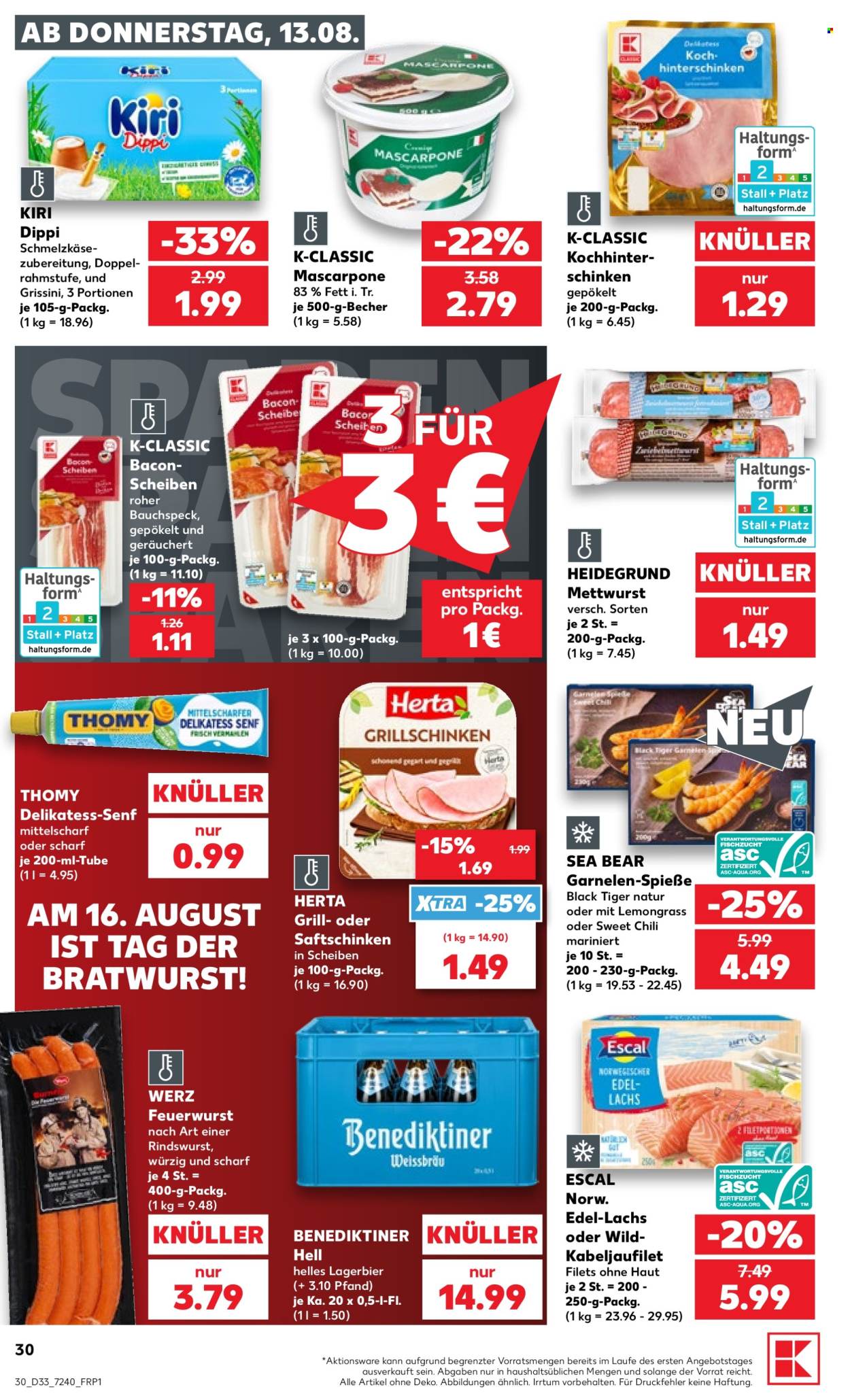 Kaufland Prospekte  - 13.8.2026 - 19.8.2026. Seite 30