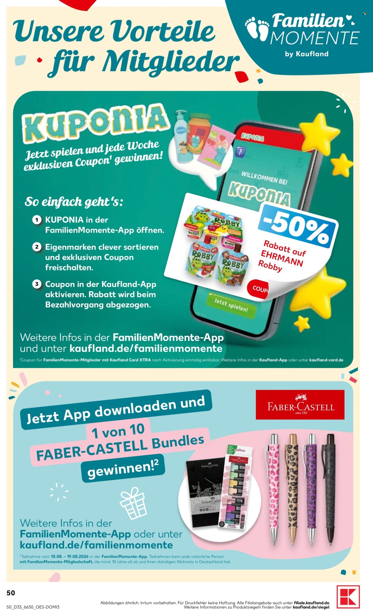 Kaufland Prospekte  - 13.8.2026 - 19.8.2026. Seite 50
