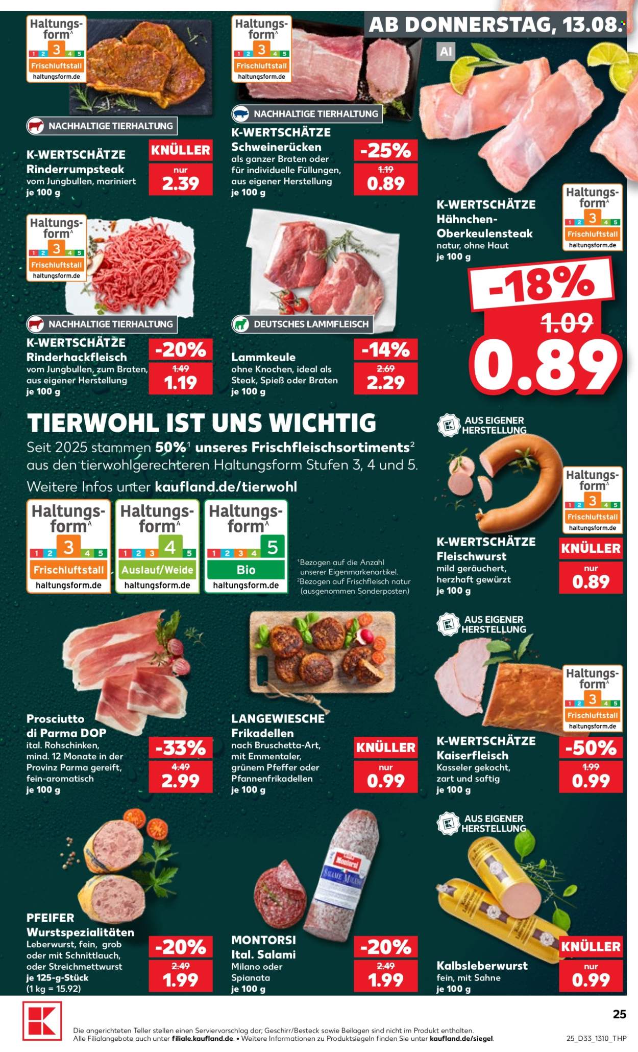 Kaufland Prospekte  - 13.8.2026 - 19.8.2026. Seite 25