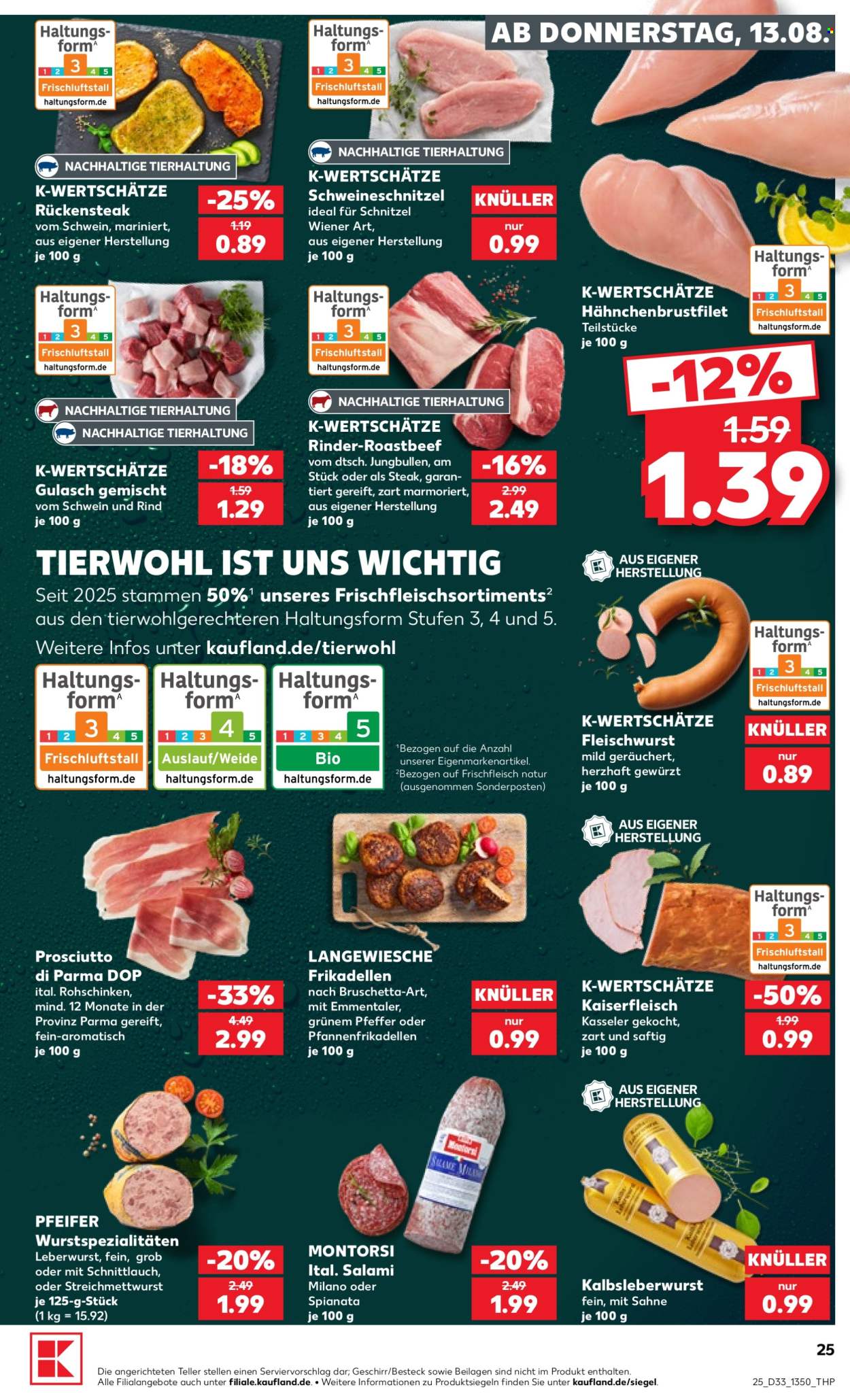 Kaufland Prospekte  - 13.8.2026 - 19.8.2026. Seite 25