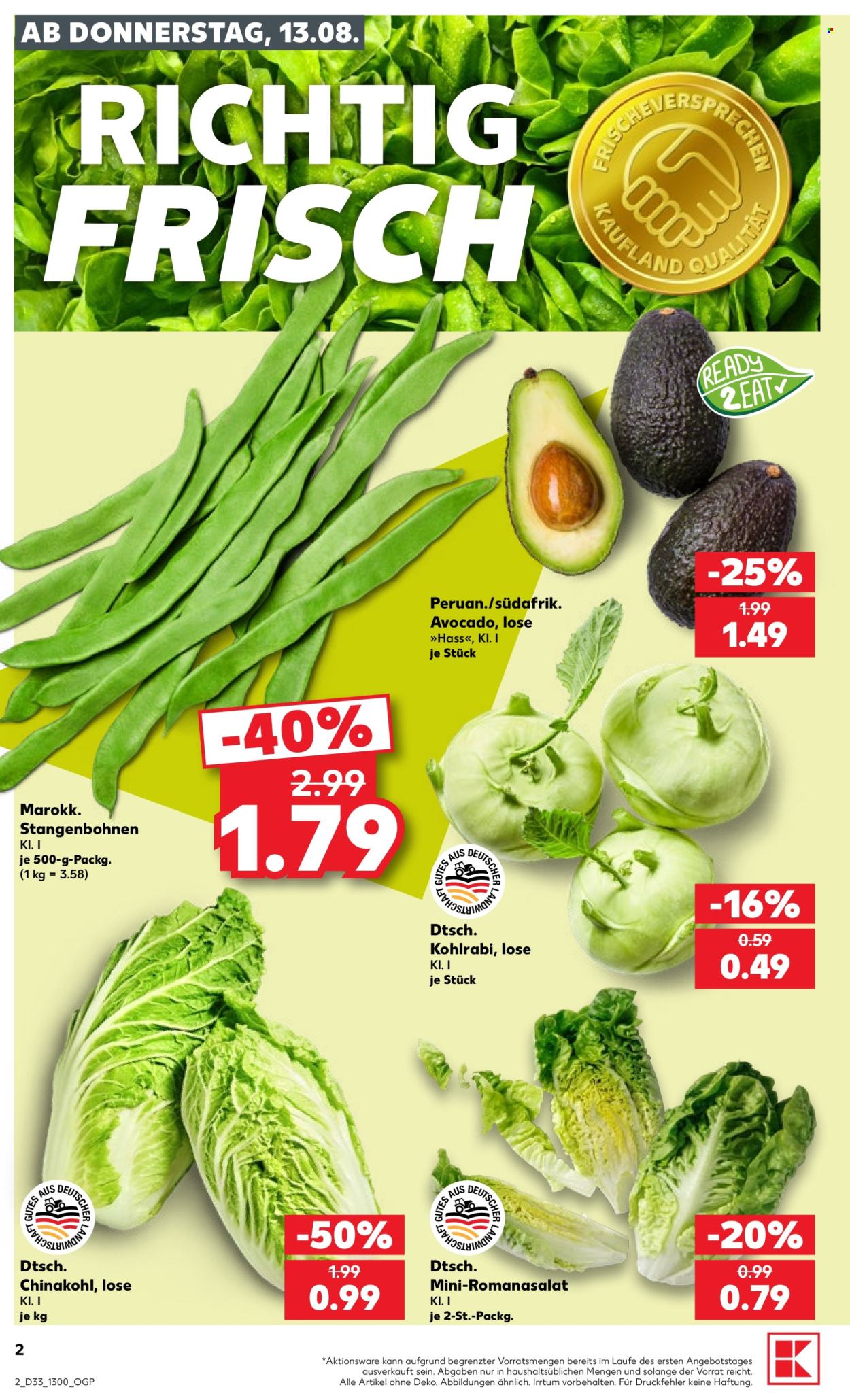 Kaufland Prospekte  - 13.8.2026 - 19.8.2026. Seite 2